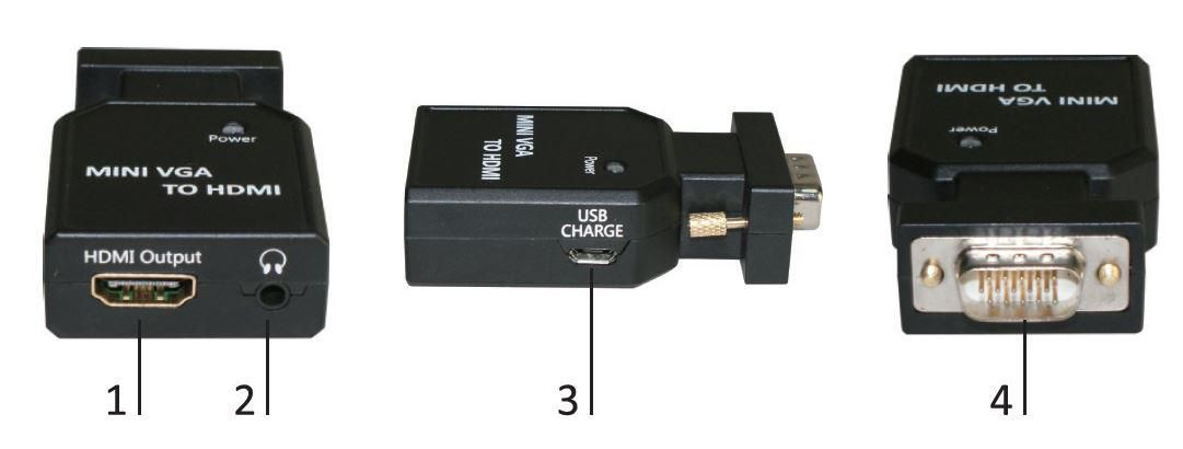 Microconnect MC-CONMVGAHM video signal converter