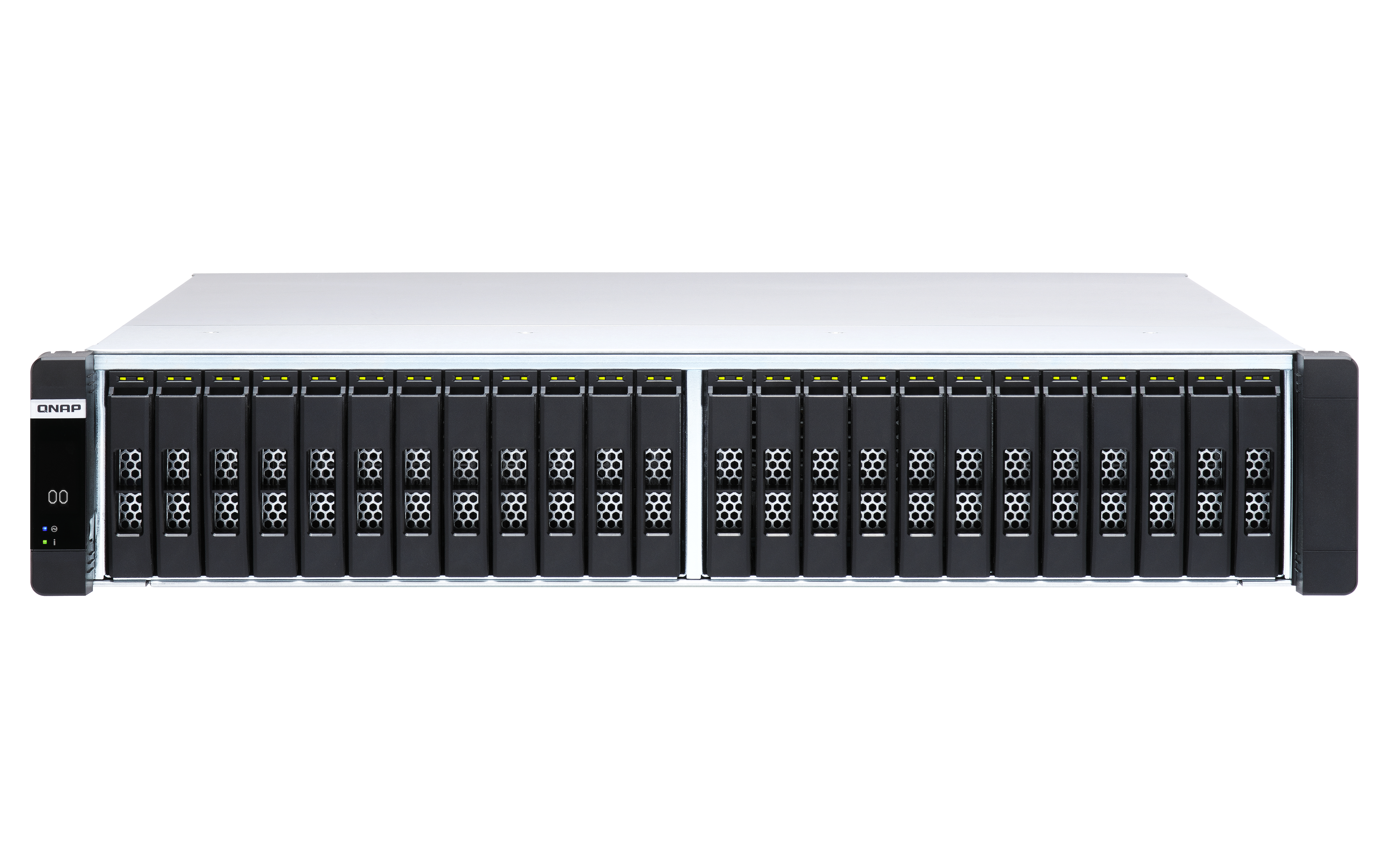 QNAP ES2486dc NAS Rack (2U) Intel® Xeon® D D-2142IT 128 GB DDR4 0 TB QNAP Enterprise System Black