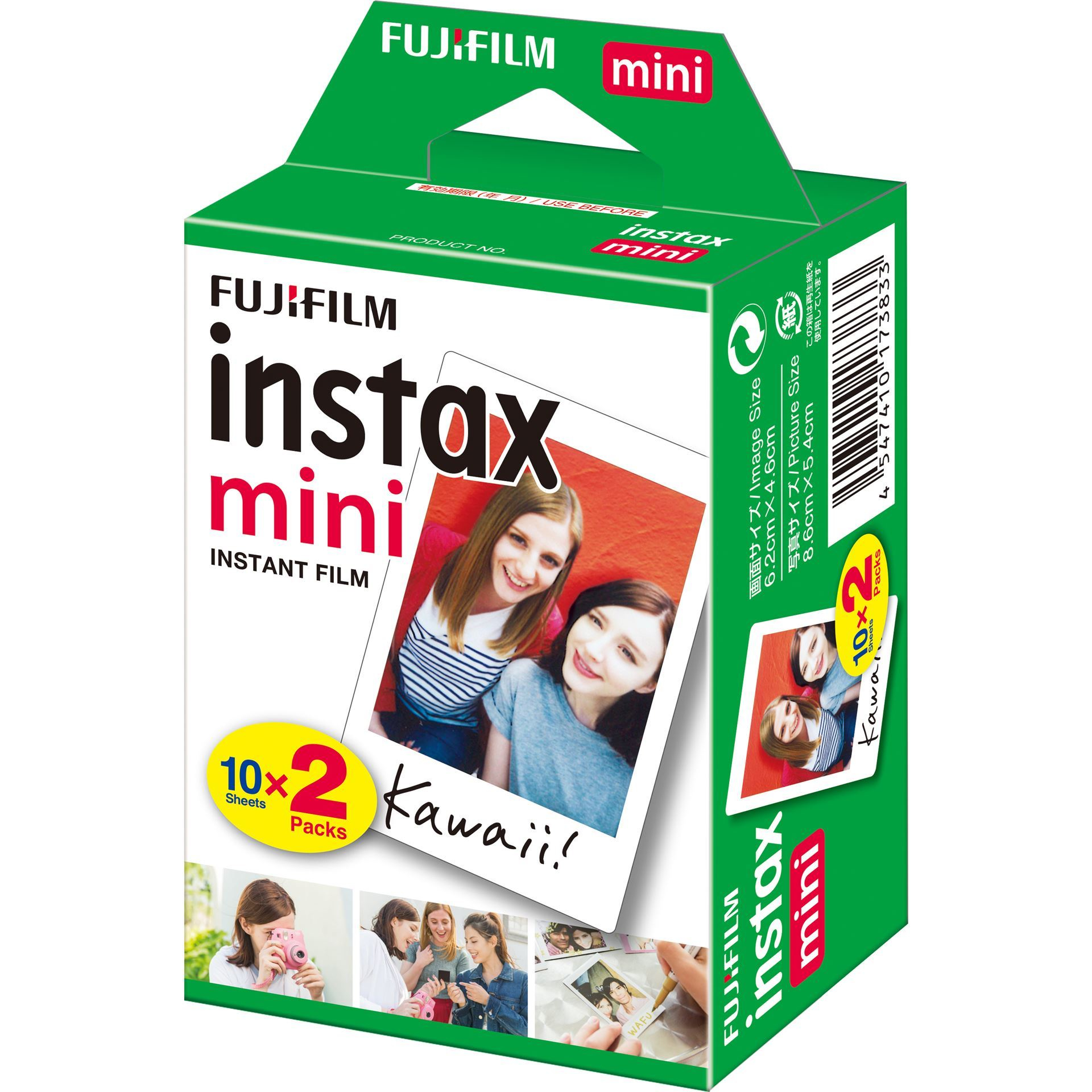 Fujifilm Instax Film mini 20 Shots instant picture film 20 pc(s) 86 x 54 mm