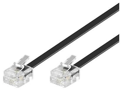 Microconnect MPK182 telephone cable 2 m Black