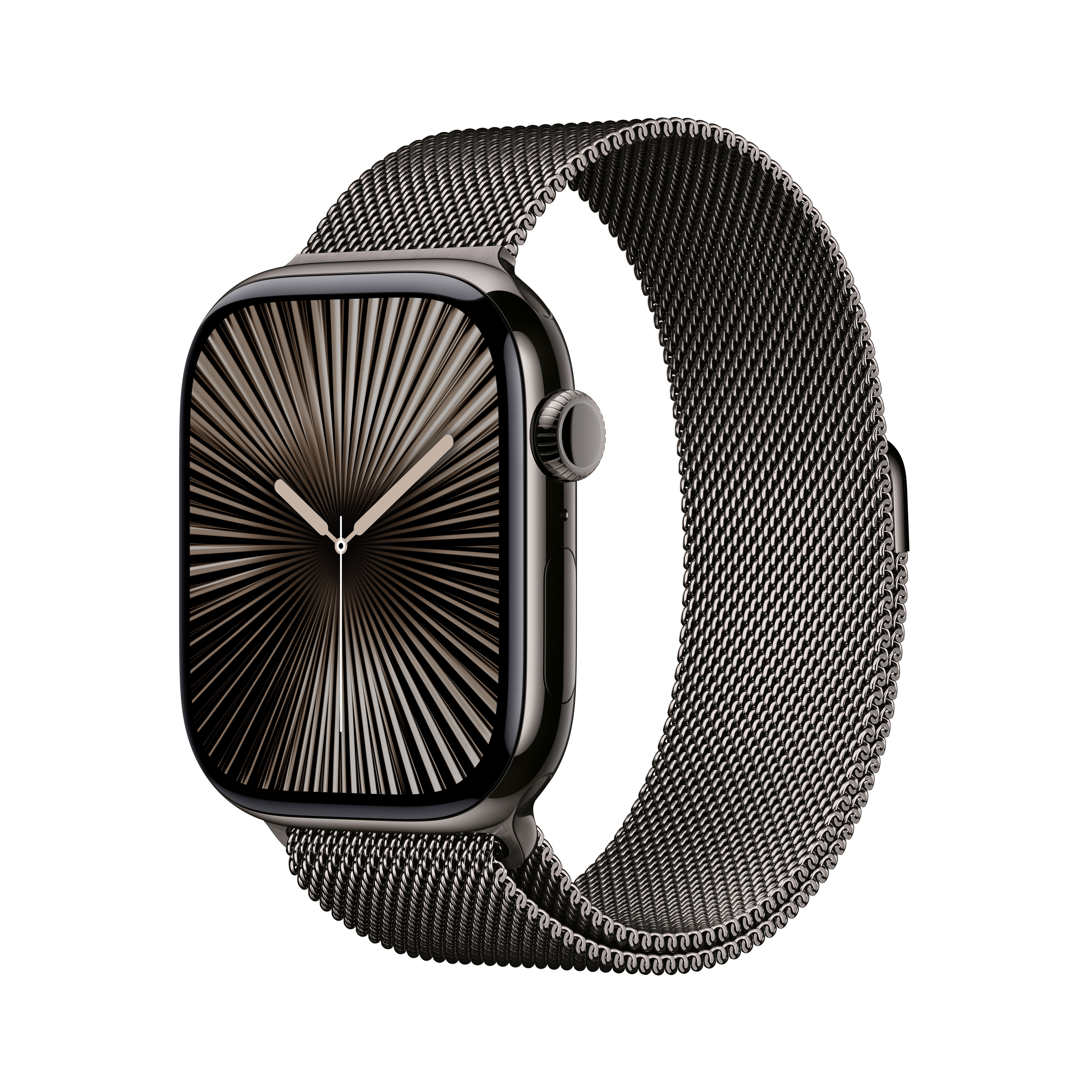 Apple Watch Series 10 (Demo) GPS + Cellular 46mm Slate Titanium Case with Slate Milanese Loop - S/M