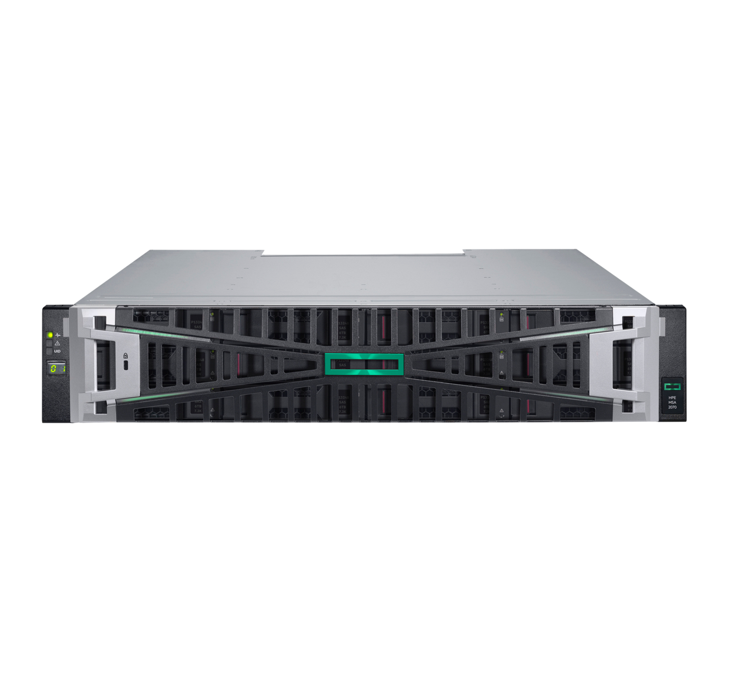 HPE MSA 2070 16Gb Fibre Channel LFF TAA-compliant Storage