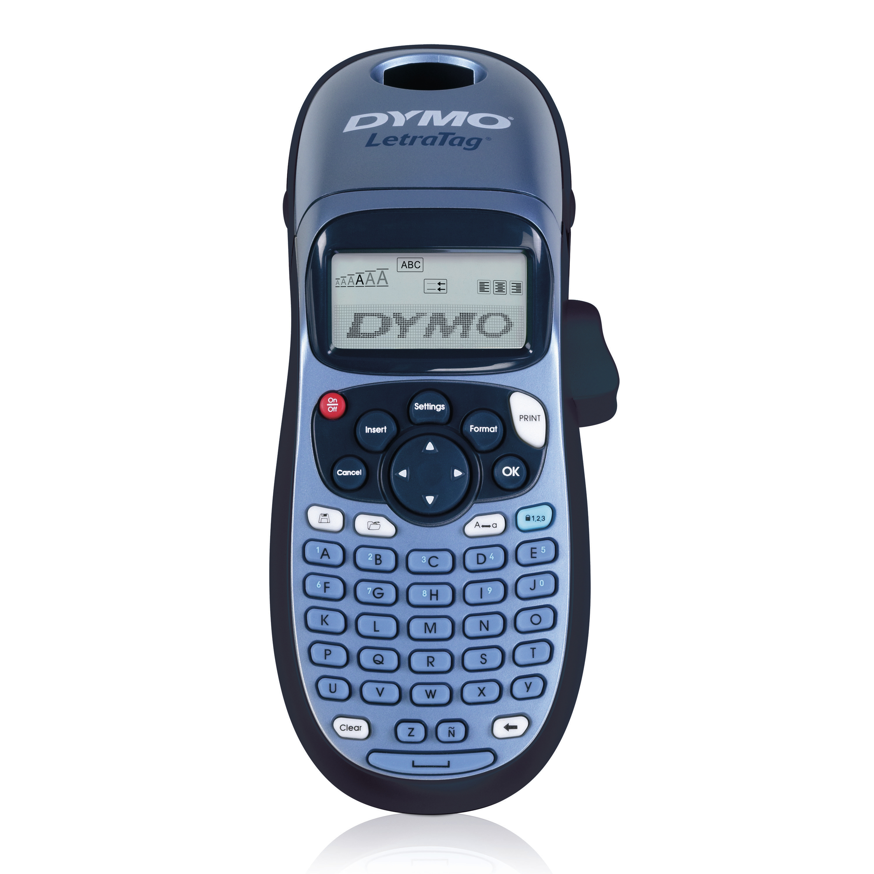 DYMO LetraTag LT-100H + Tape label printer Direct thermal 180 x 180 DPI 12 mm/sec ABC
