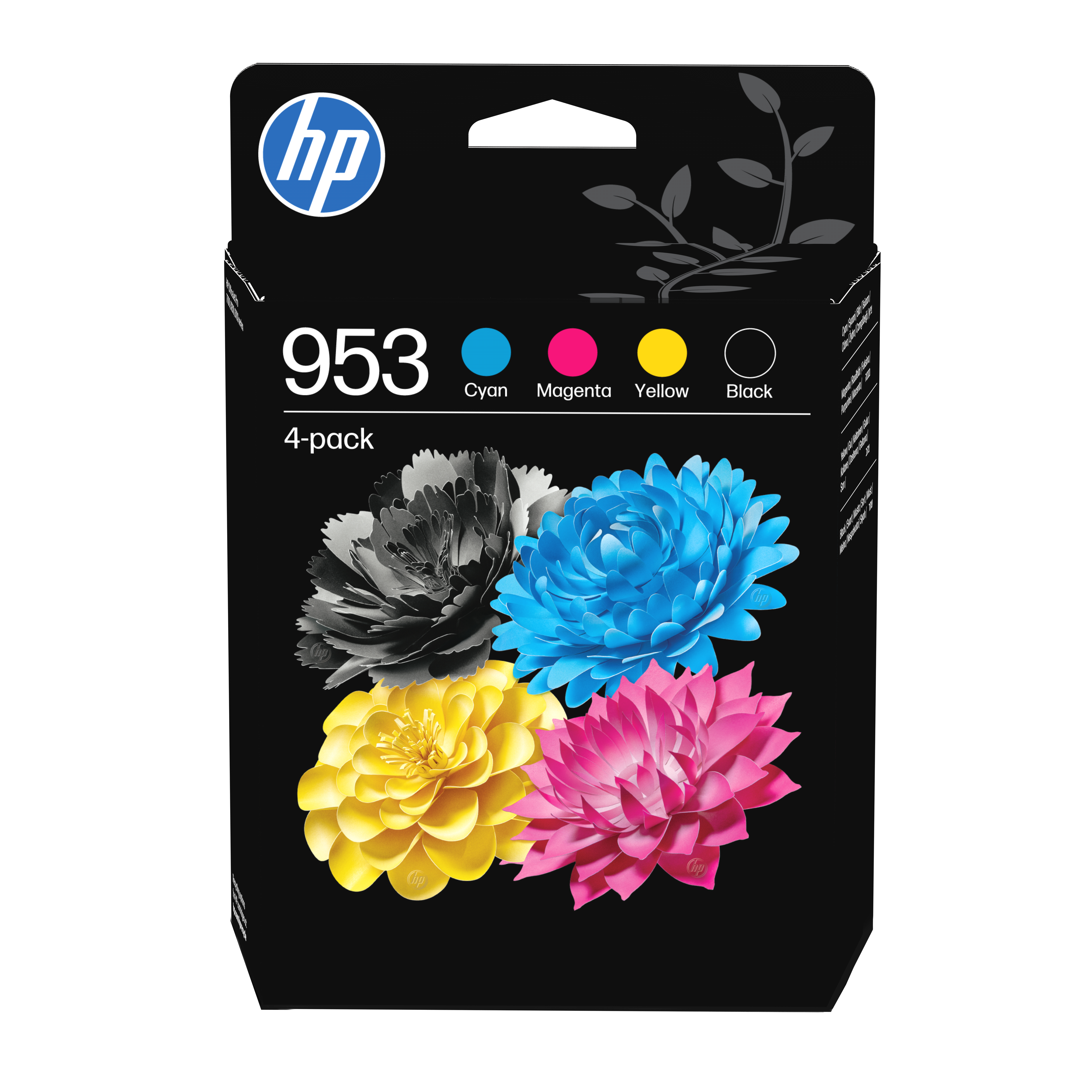 HP 953 4-pack Black/Cyan/Magenta/Yellow Original Ink Cartridges