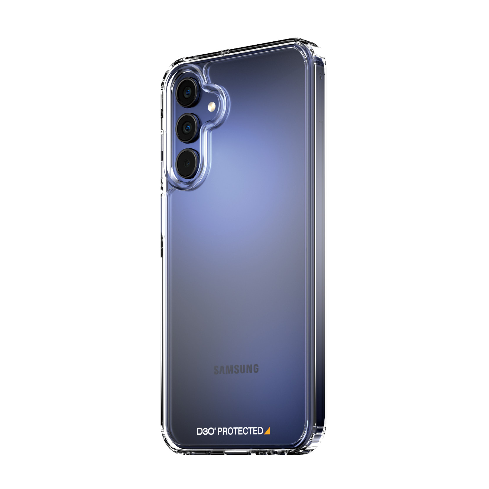 PanzerGlass ® HardCase w. D3O® Samsung Galaxy A15 | A15 5G | Transparent