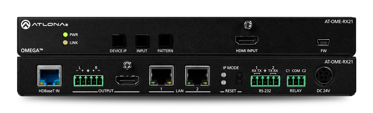 Atlona AT-OME-RX21 matrix switcher AV matrix switcher 104 W