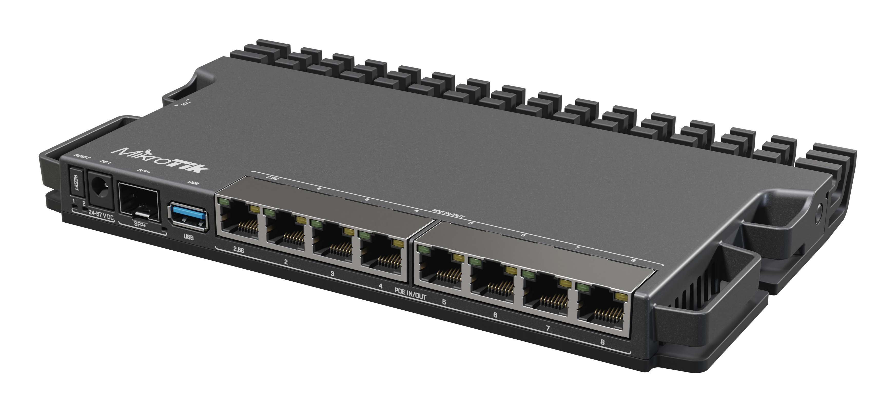 Mikrotik RB5009UG+S+IN wired router 2.5 Gigabit Ethernet Black