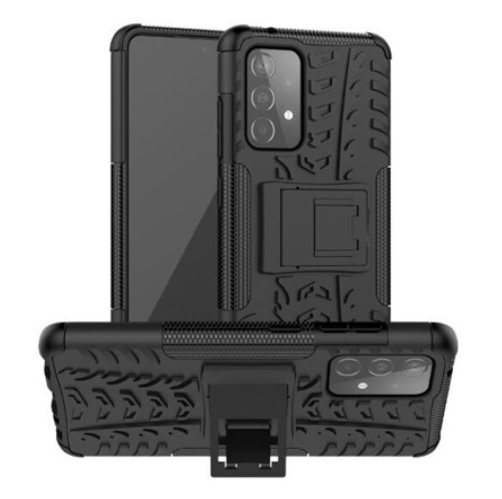 JLC Samsung A52 (4G/5G) Tyre Case- Black