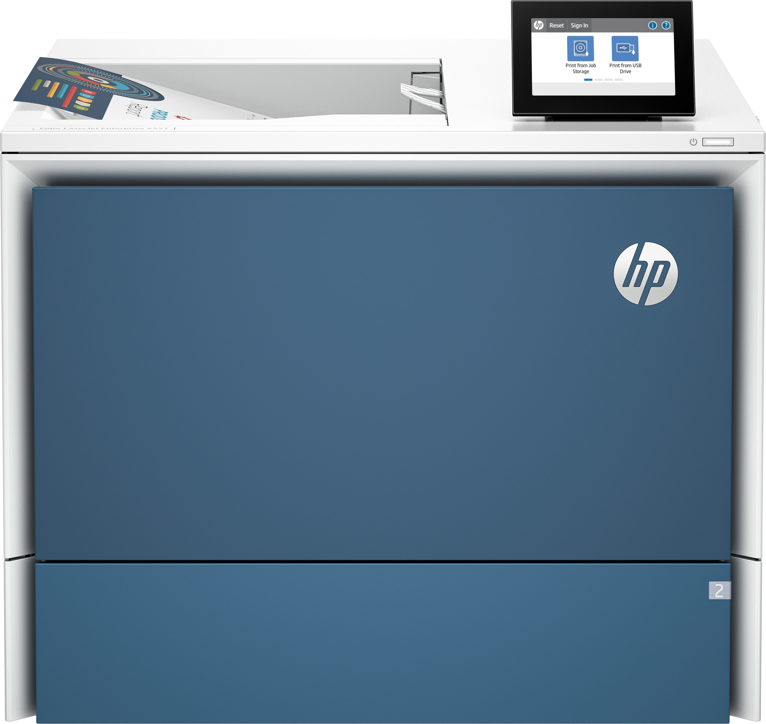 HP Color LaserJet Enterprise X55745dn Printer