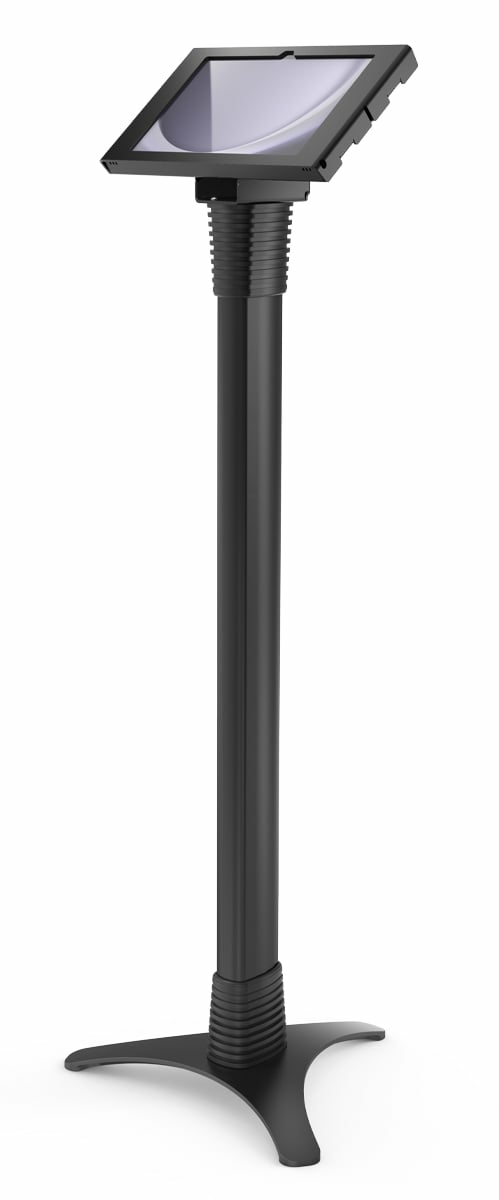 Compulocks Surface Pro 8-10 Apex Enclosure Portable Floor Stand Black
