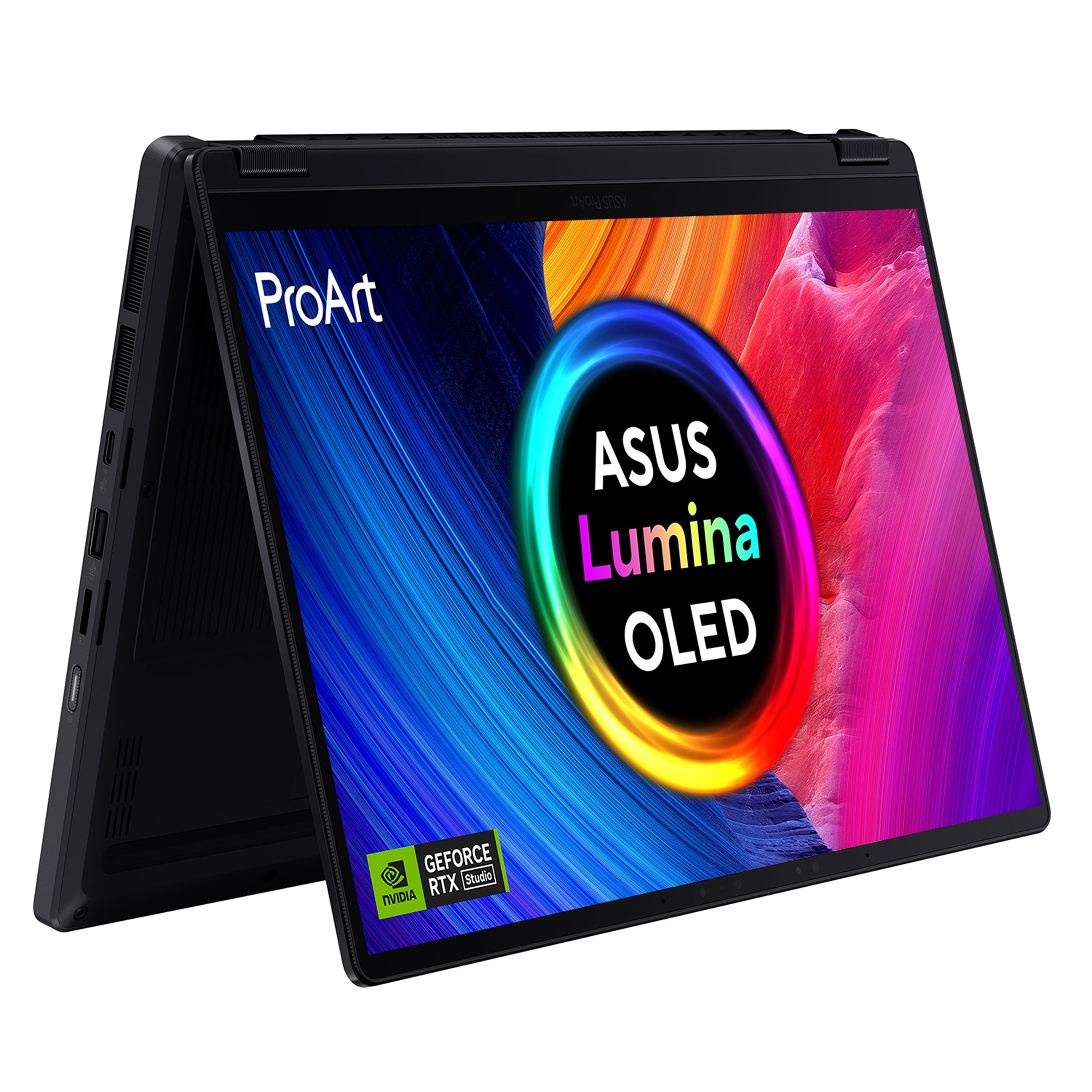 ASUS ProArt PX13 HN7306WI-LX017W AMD Ryzen AI 9 HX 370 Hybrid (2-in-1) 33.8 cm (13.3") Touchscreen 3K 32 GB LPDDR5x-SDRAM 2 TB SSD NVIDIA GeForce RTX 4070 Wi-Fi 7 (802.11be) Windows 11 Home Black