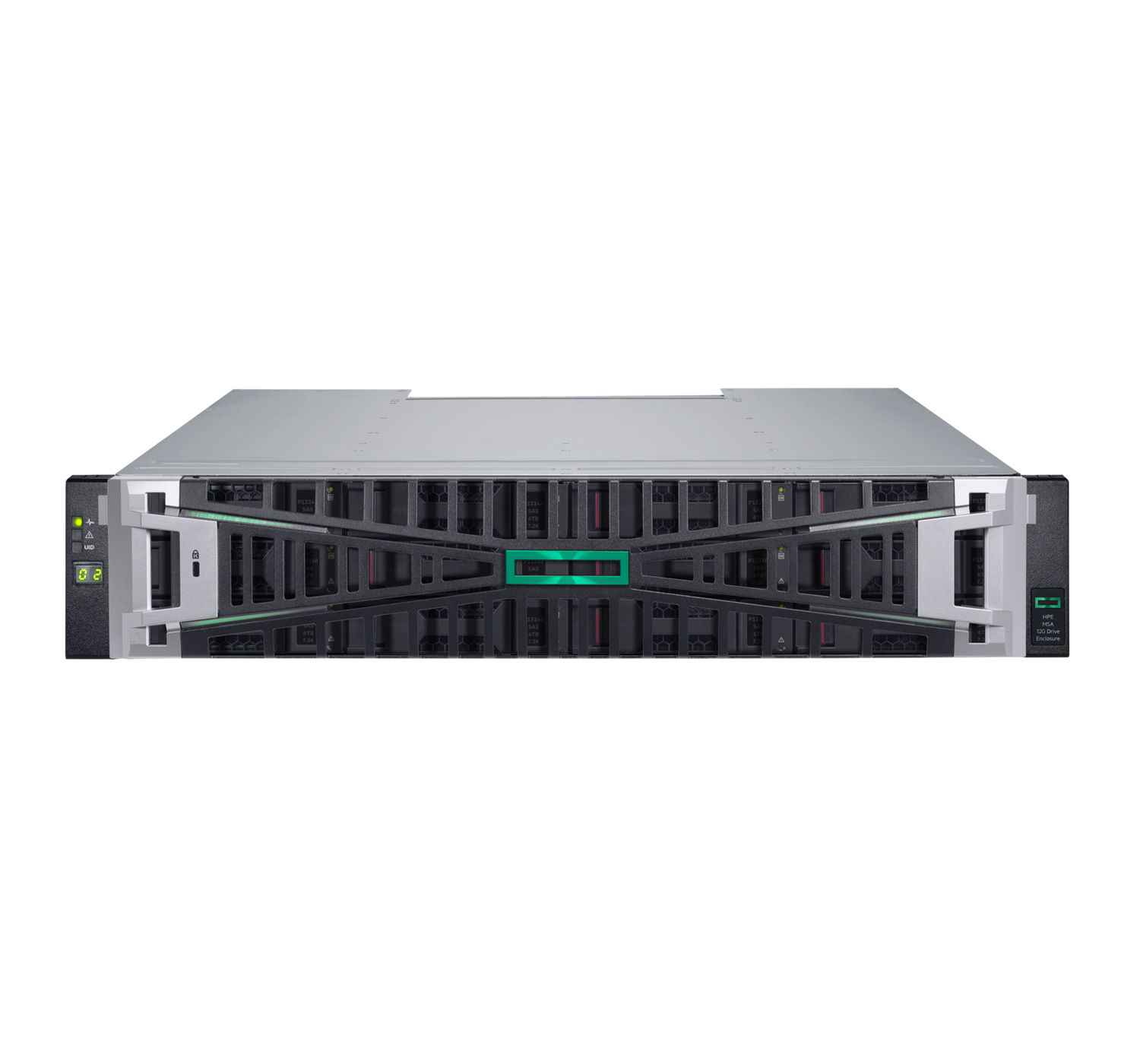 HPE MSA 2U 12D LFF DRV ENCL disk array Rack (2U)