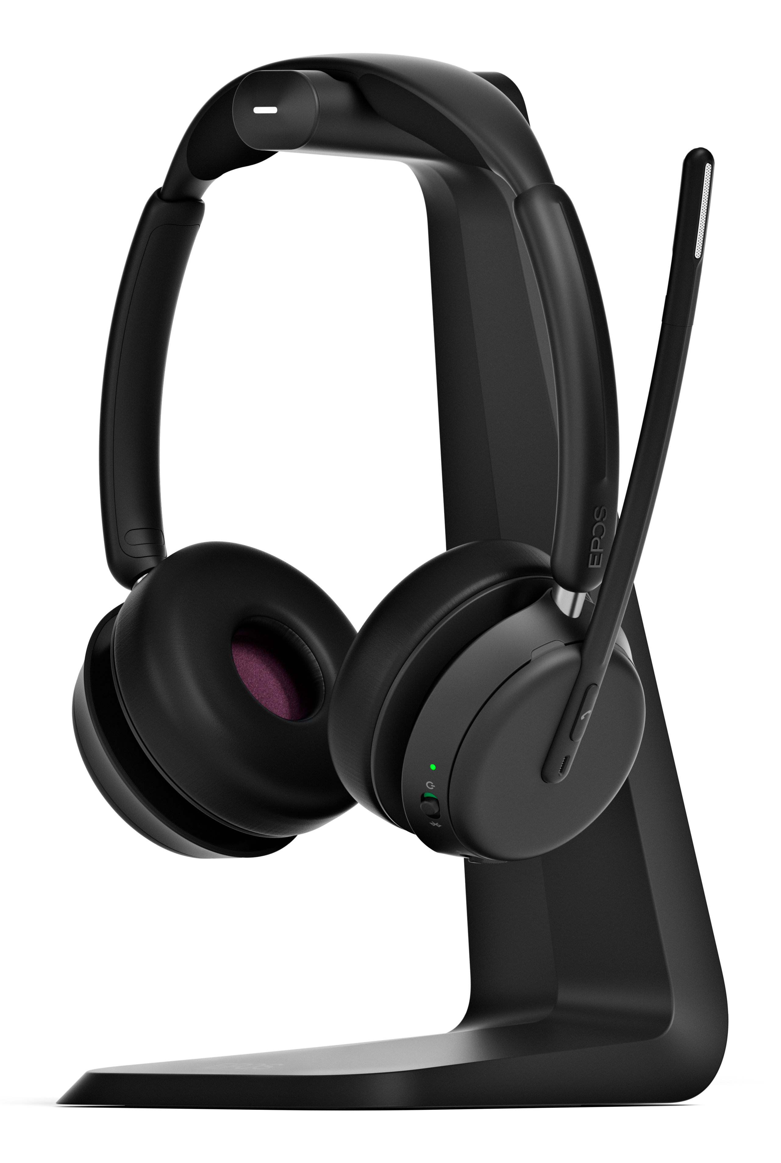 EPOS IMPACT 1061, Double-sided Bluetooth headset with stand