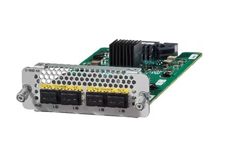 Cisco C-NIM-4X= network switch module 10 Gigabit Ethernet, Gigabit Ethernet