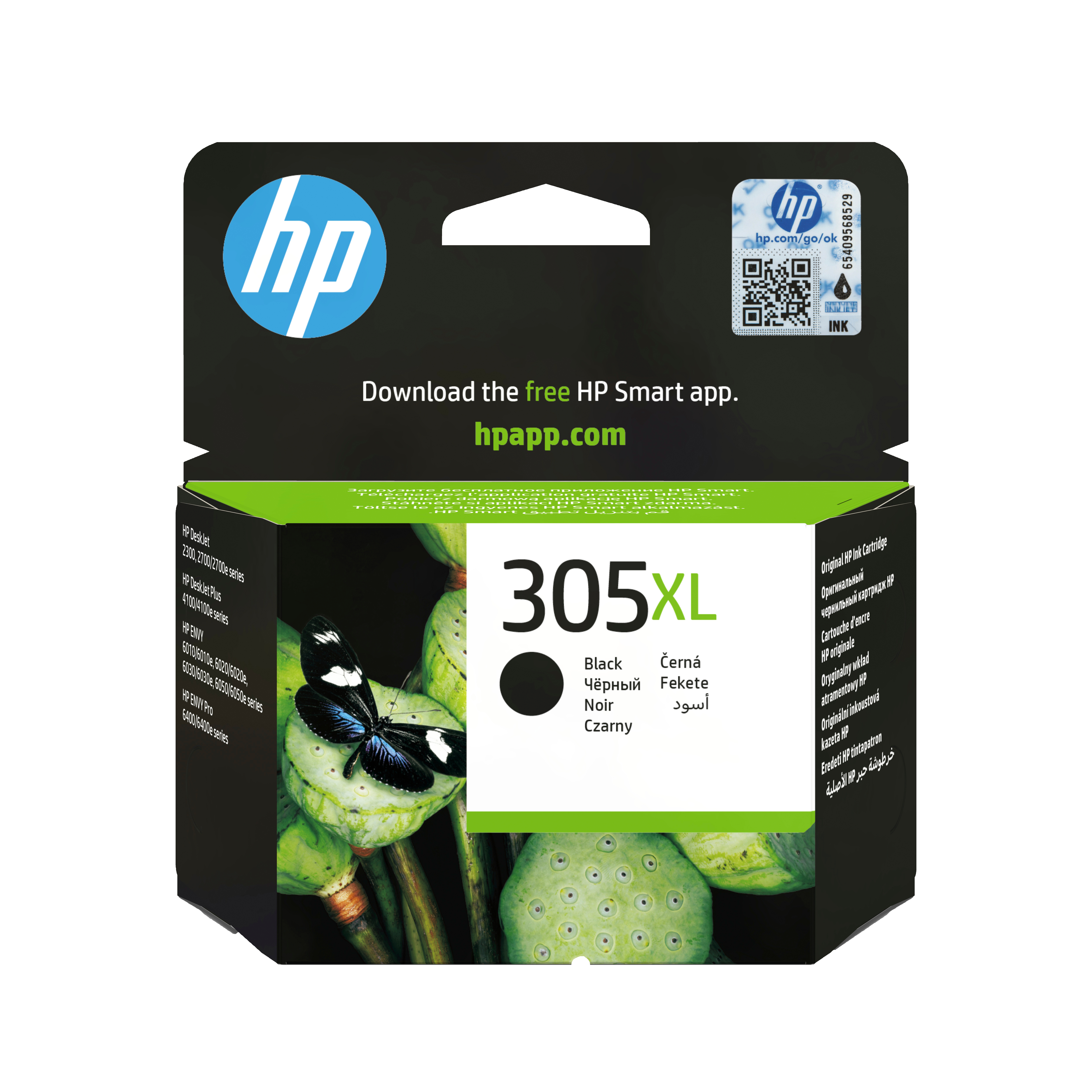 HP 305XL High Yield Black Original Ink Cartridge