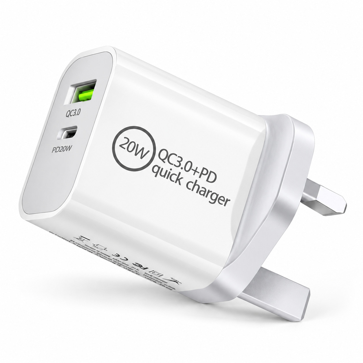 JLC 20W Dual Fast charging QC Adapter
