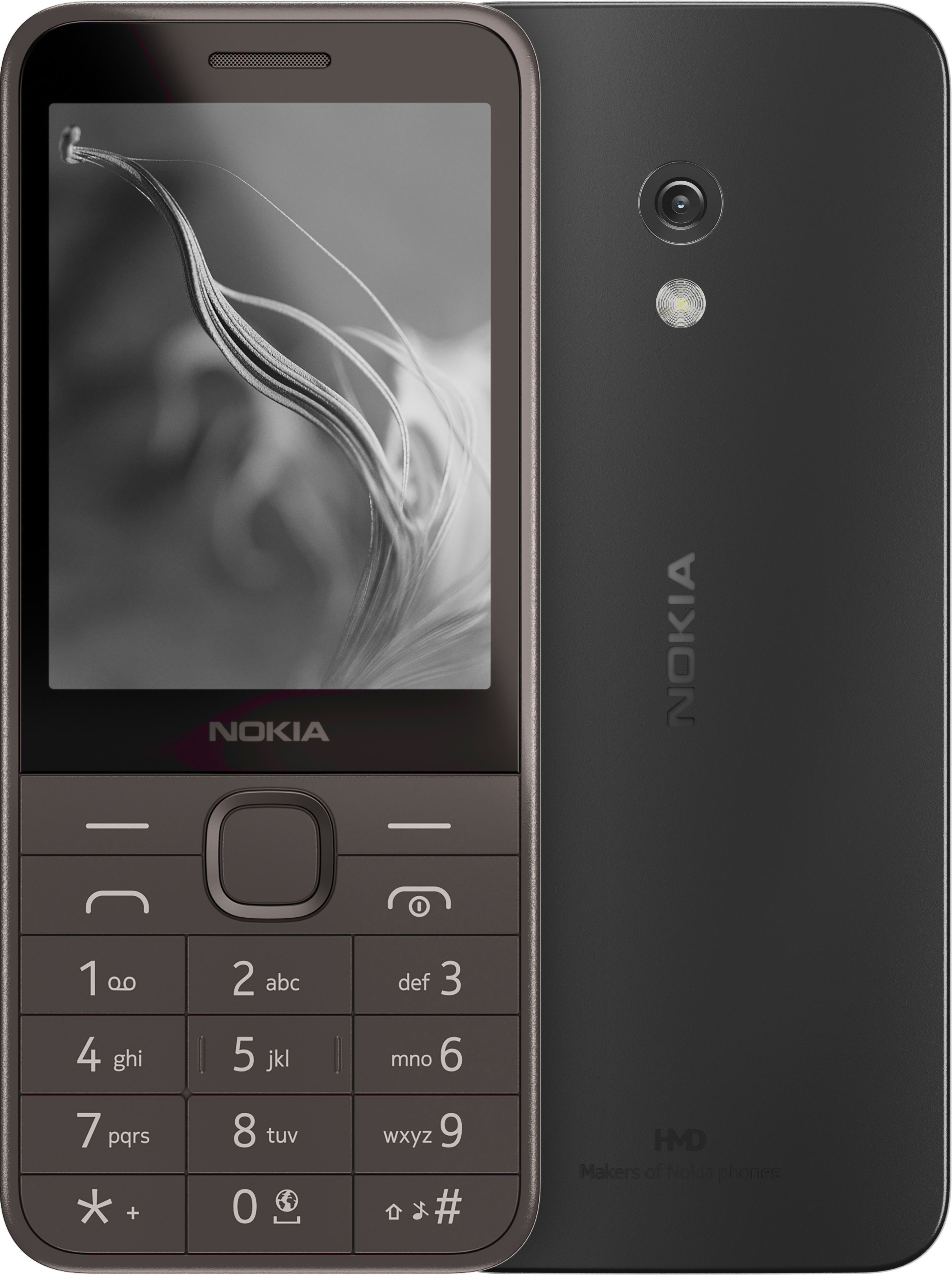 Nokia 235 4G (2024) 7.11 cm (2.8") Black Feature phone