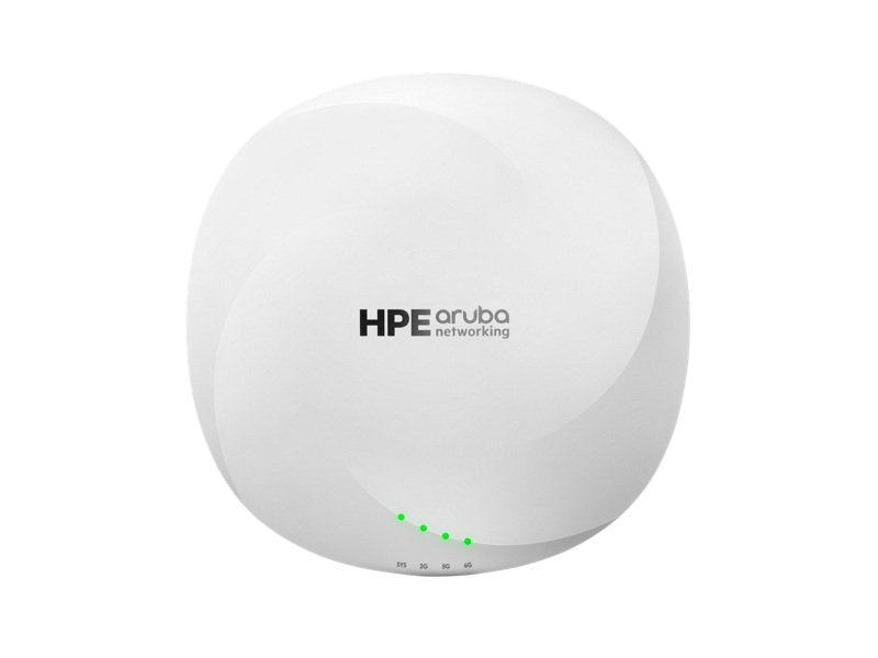 HPE Aruba Networking AP-635 (RW) Tri Radio 2x2 Wi-Fi 6E Internal Antennas 5-pack Campus Access Point