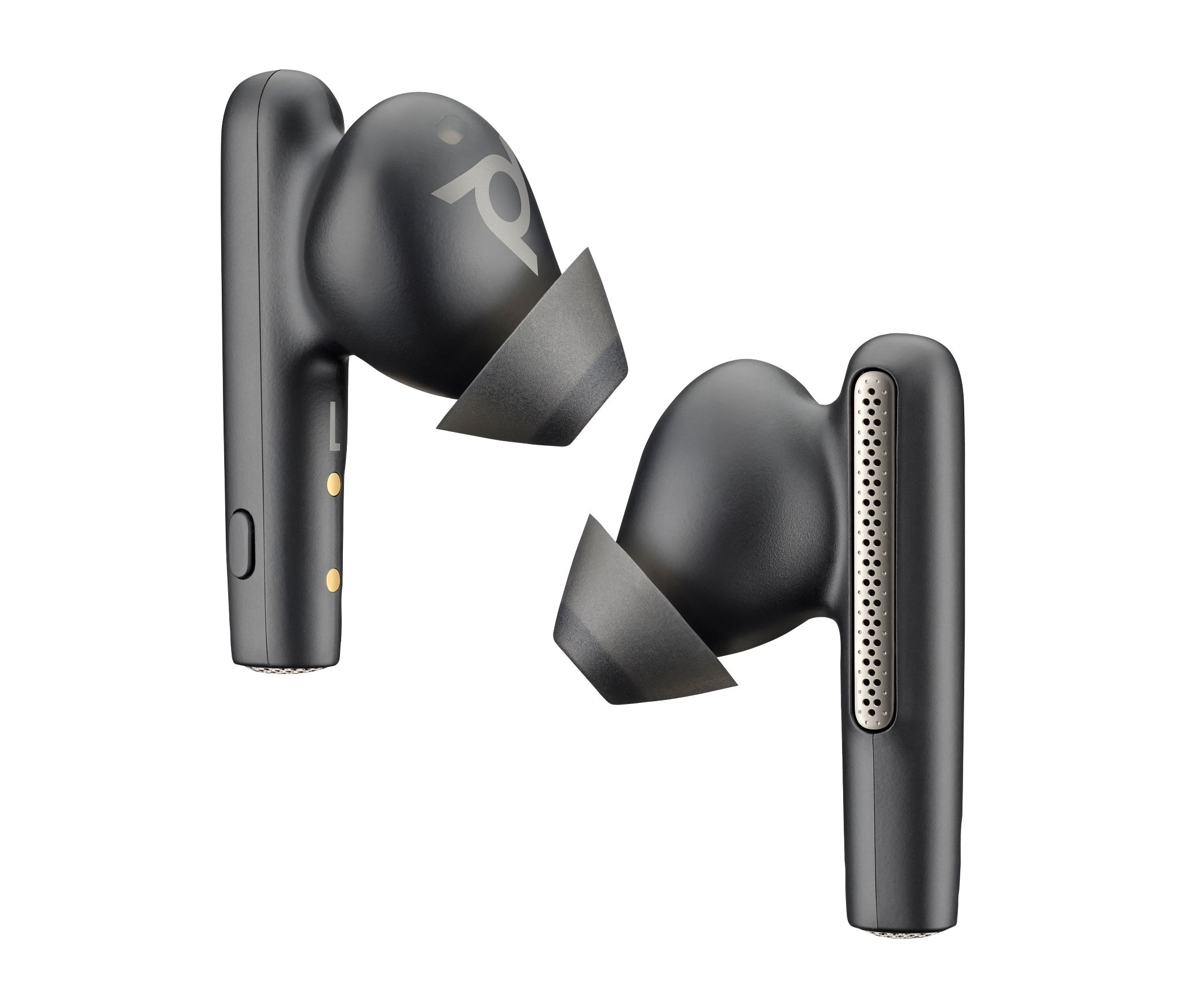 POLY Voyager Free 60 Carbon Black Earbuds +Basic Charge Case