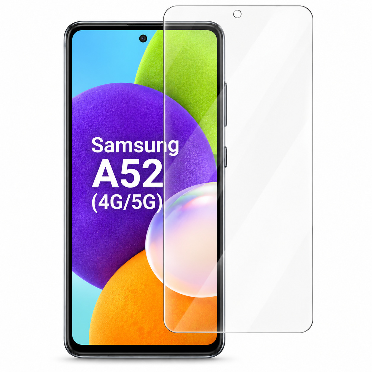 JLC Samsung A52 (4G/5G) 2D Tempered Glass Screen Protector