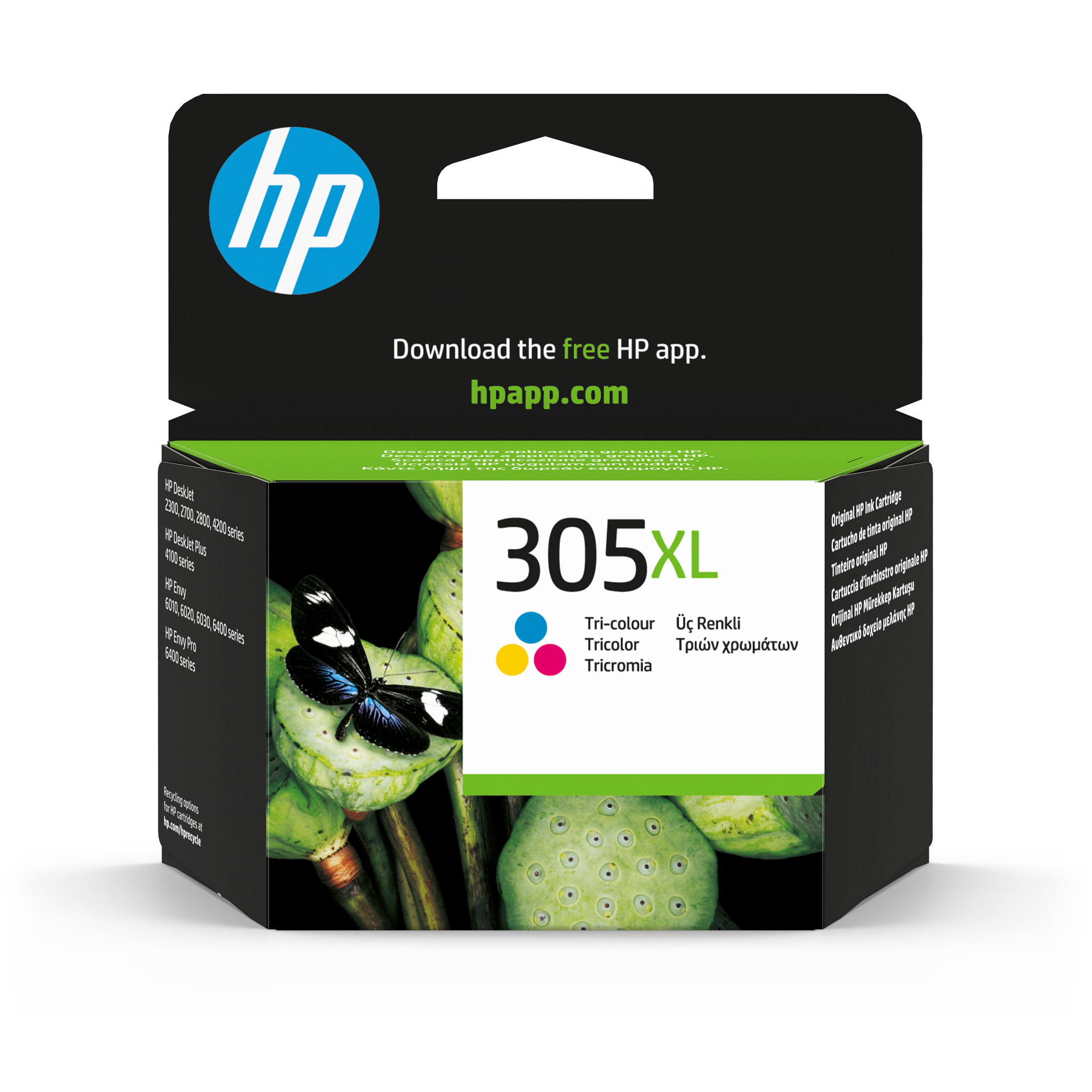 HP 305XL High Yield Tri-color Original Ink Cartridge