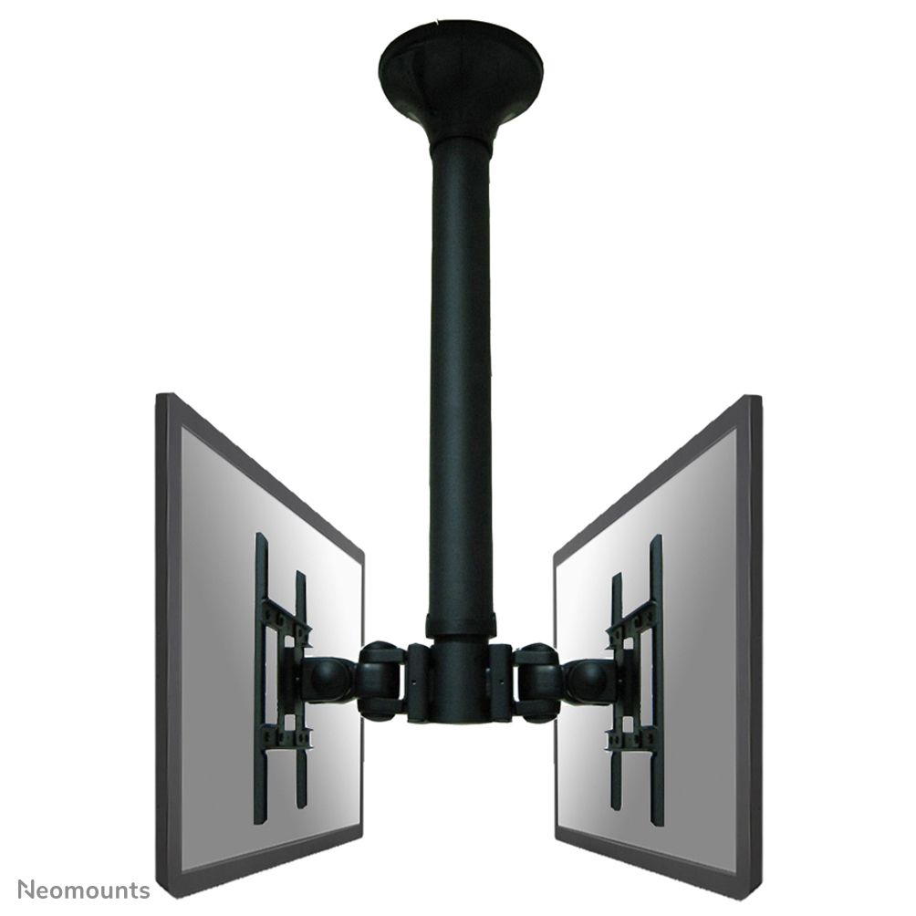 Neomounts FPMA-C200D Dual monitor/TV mount ceiling 10-40" - h 64-104 cm