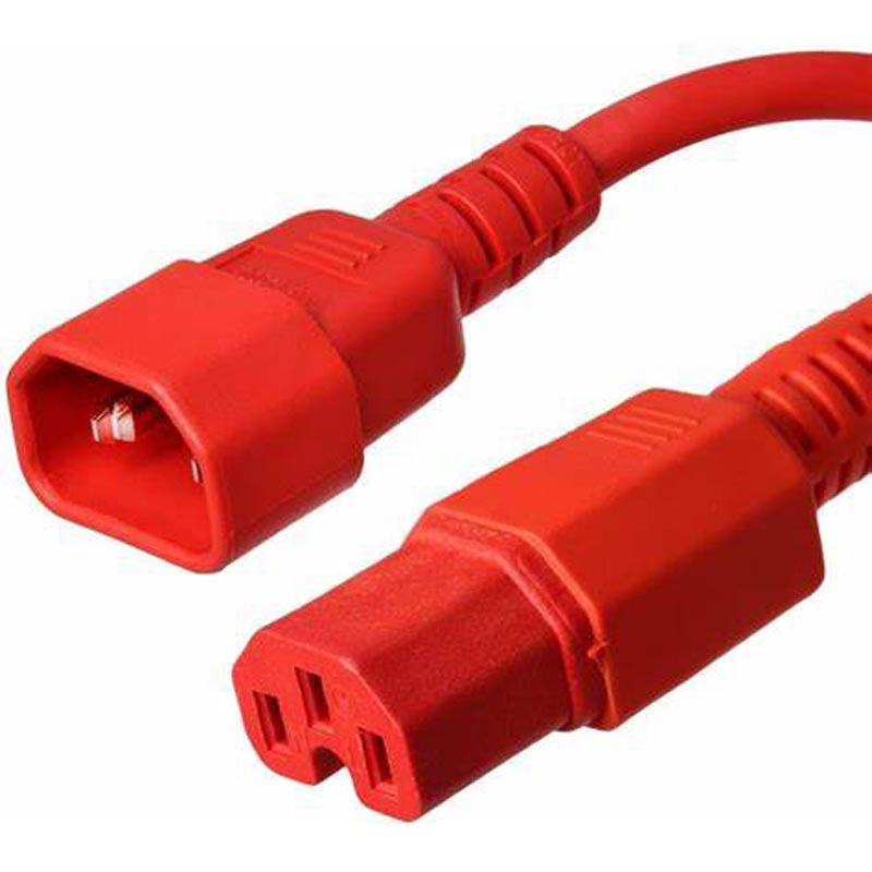 Fairline 2210-02HR power cable Red 2 m C14 coupler C15 coupler
