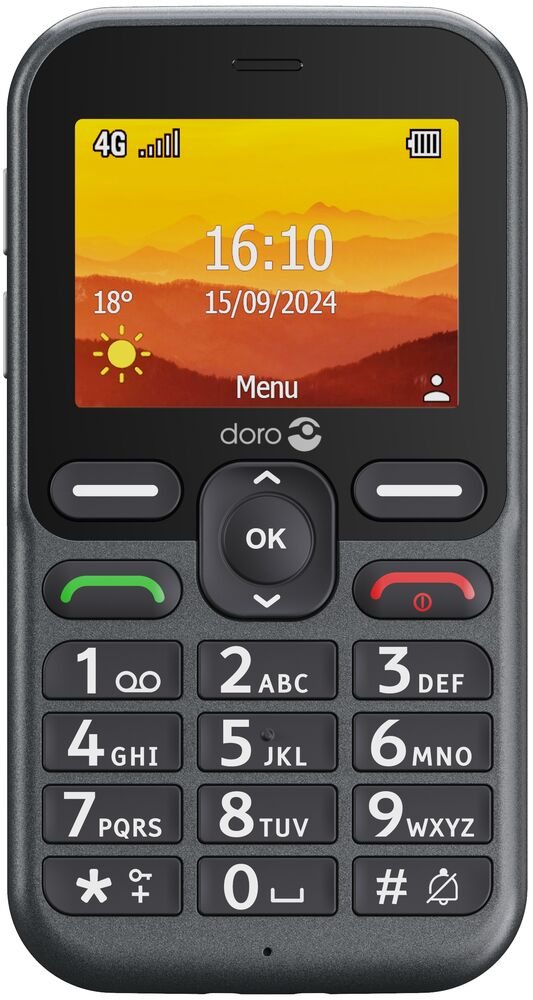 Doro Leva L10 6.1 cm (2.4") 118 g Graphite Feature phone