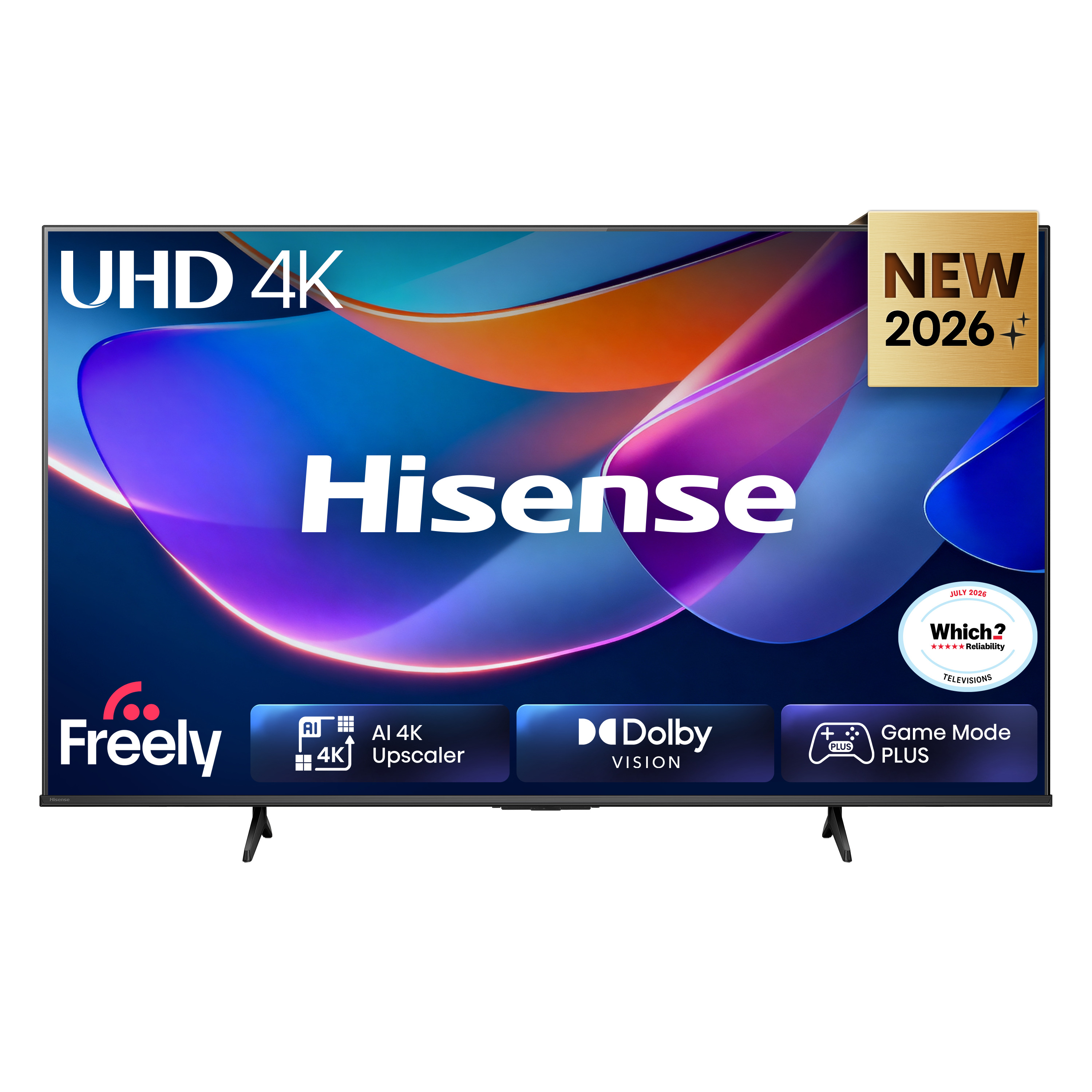 Hisense 55A6STUK TV 139.7 cm (55") 4K Ultra HD Smart TV Wi-Fi Black