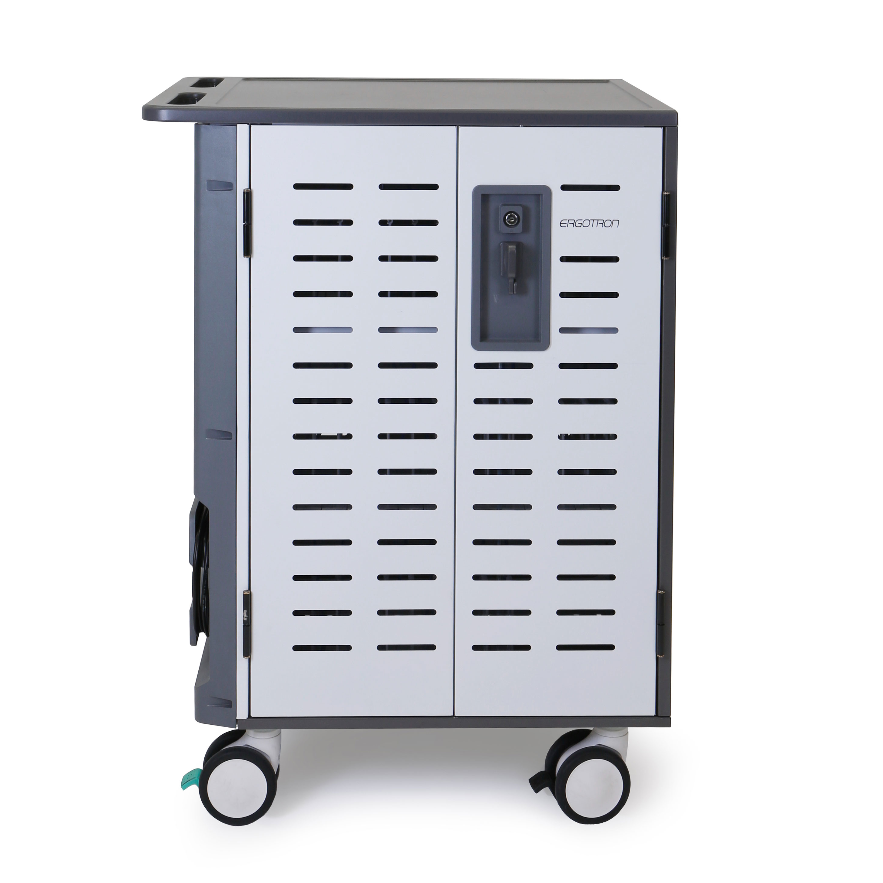 Ergotron Zip40 Portable device management cart Black, Grey