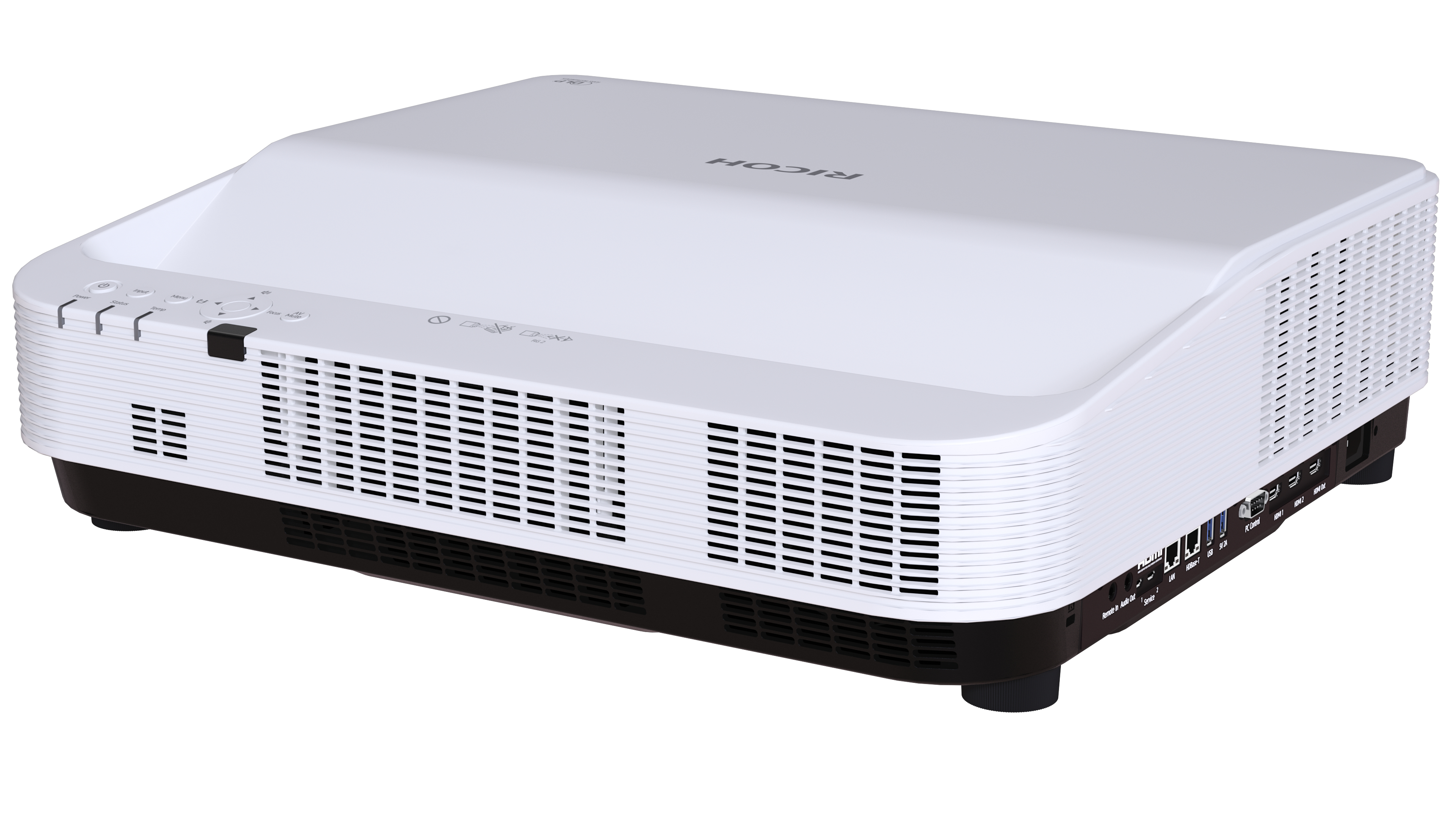 Ricoh PJ UHL3660 Ultra short throw projector 6500 ANSI lumens DLP UHD 4K (3840x2160) White