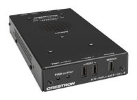 Crestron HD-RXU-4KZ-101-E AV extender AV receiver Black