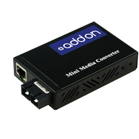 AddOn Networks ADD-FMCMN-LX-2SC network media converter 100 Mbit/s 1310 nm Single-mode Black