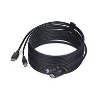 StarTech.com 10ft (3m) DisplayPort and USB 5Gbps KVM Cable, 4K 60Hz, Universally Compatible DP 1.2/USB 3.0 Combo Cable for KVM Switches