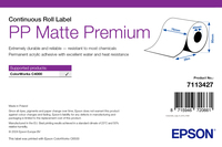 Epson PP Matte Label Premium, Continuous Roll, 76mm x 29m