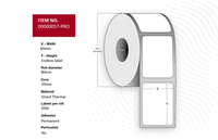 Capture 00000057-PRO printer label White