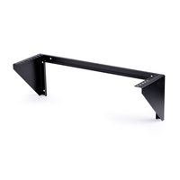 StarTech.com 3U 19” Wall Mount Vertical Rack Bracket, Wall Mount Patch Panel Bracket for Data/AV/IT/Computer Equipment, 3U Rack for Cabinet or Server Room, Supports 150lb (68kg) Capacity - TAA