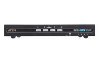 ATEN CS1184D4 KVM switch Black