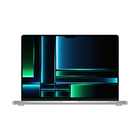 MacBook Pro 16-inch, M2, Silver, 12-core CPU and 19-core GPU, 16GB memory, 512GB SSD, Backlit Magic Keyboard with Touch ID - British, 140W USB-C Power Adapter, UK Power Supply
