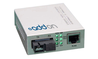 AddOn Networks 100BTX-100BXU network media converter 100 Mbit/s 1310 nm Grey