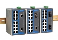 Moxa EtherDevice™ Switch EDS-316, Multi Mode, ST Connector Unmanaged