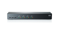 HPE AF611AR KVM switch Rack mounting Black
