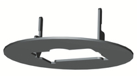 Unicol GKTD projector mount accessory Ceiling Plate Black