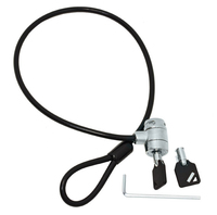 Ergotron 97-702 cable lock Black, Silver 0.095 m