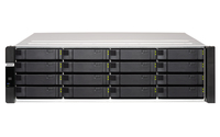 QNAP ES1686dc NAS Rack (3U) Intel® Xeon® D D-2123IT 32 GB DDR4 0 TB QNAP QES Black, Grey