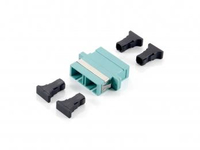 Equip SC Fiber Optic Coupler, OM3 Multi-mode Duplex