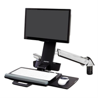 Ergotron Styleview Sit-Stand Combo Arm 61 cm (24") Wall Aluminium