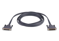 ATEN 0.6m DB25 serial cable Black