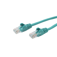 connektgear 5m RJ45 CAT6 UTP Stranded Flush Moulded LS0H Network Cable - 24AWG - Green