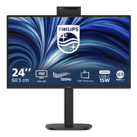 Philips 3000 series 24B2N3200JH/00 computer monitor 60.5 cm (23.8") 1920 x 1080 pixels Full HD LCD Black